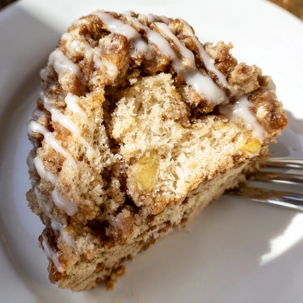 Deliciously moist Banana Cream Coffee Cake Scones perfect for brunch with friends.