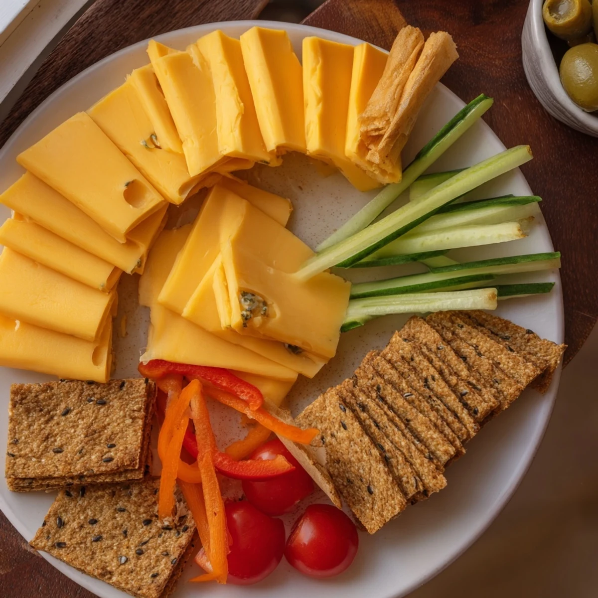 Enjoy creative Urban Skyscraper Appetizers; explore the skyline of delicious bites, like mini cheese and veggie stacks.