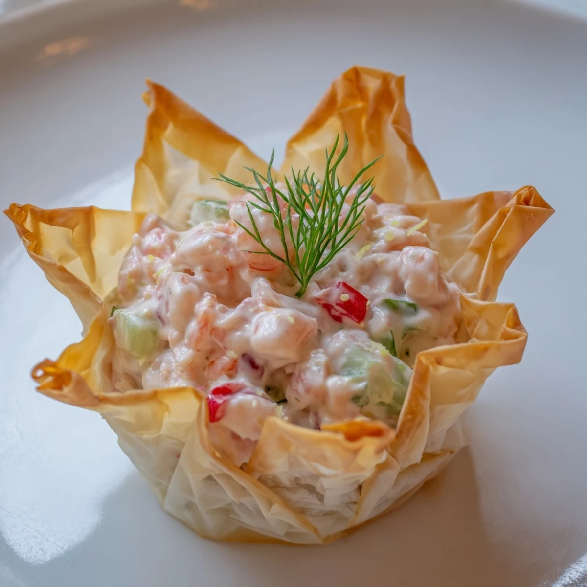 Picture the elegant presentation: delicious Mini Star Cocktail Cups ready to serve as appetizers at home.