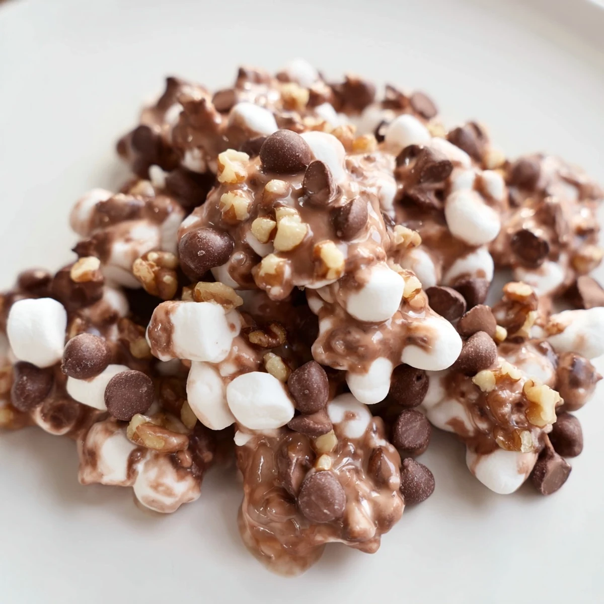 Gooey chocolate chips and mini marshmallows combine for a quick, yummy dessert recipe.