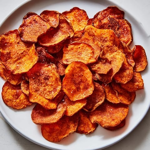 Air Fryer Sweet Potato Chips