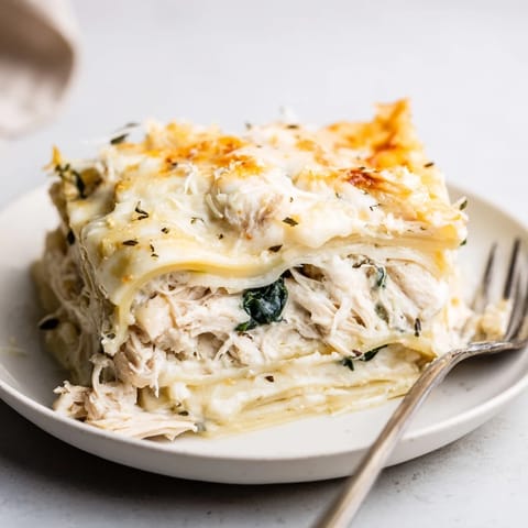 Rosemary Chicken Lasagna Layers