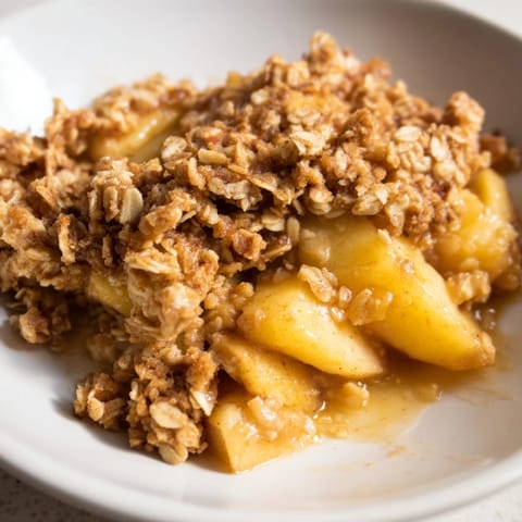 Apple Crisp Frozen Apples Oats