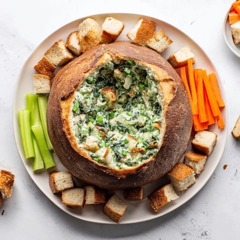Best Spinach Dip Bread Bowl #265