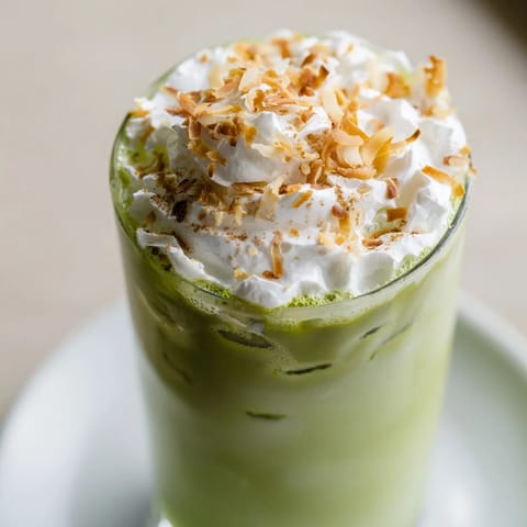 Toasted Coconut Gingerbread Matcha