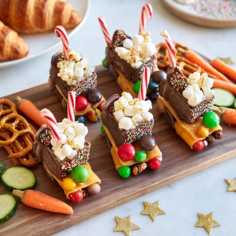 Polar Express Train Treat Board