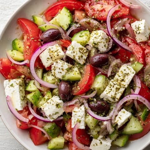 Mediterranean Salad with Feta #440