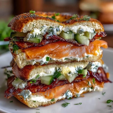 Cottage Cheese Smoked Salmon