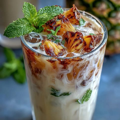 Pineapple Coconut Agua Fresca