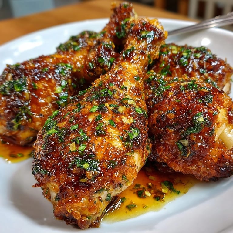 Oven-baked Cornflake-Crunch Cola Drumsticks with a satisfying crunch and sweet cola glaze, perfect for a meal.