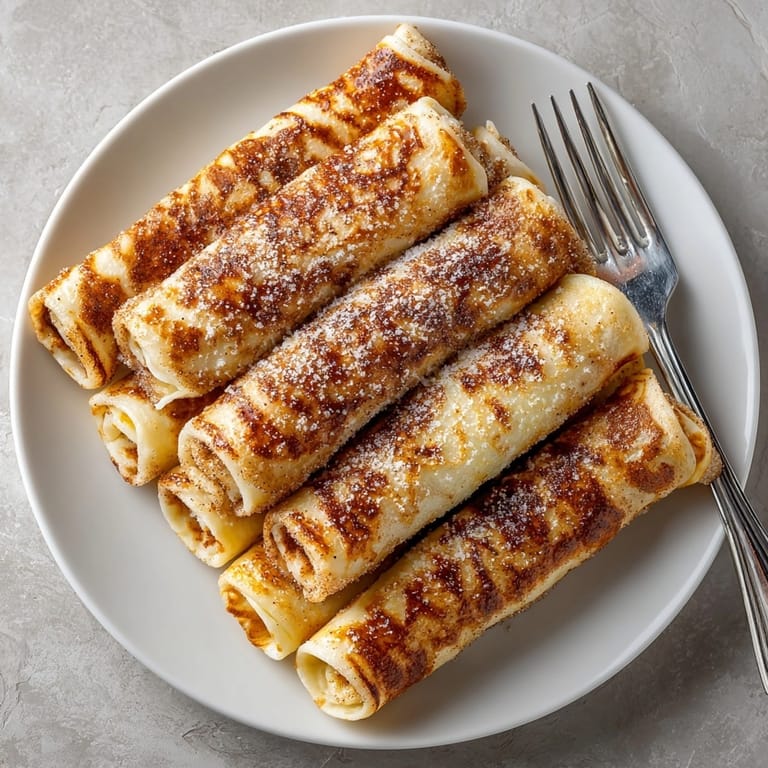 Cozy scene of freshly baked Fall Cinnamon Sugar Dessert Wraps, perfect for a comforting American dessert.