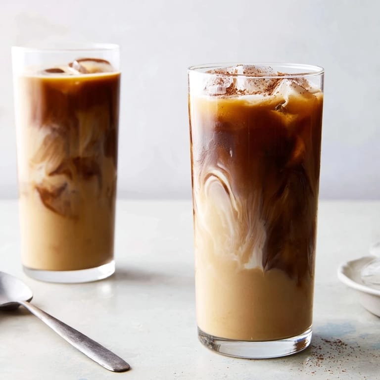 Indulge in rich, nutty Tahini Iced Coffee with a cool, sweet twist.  