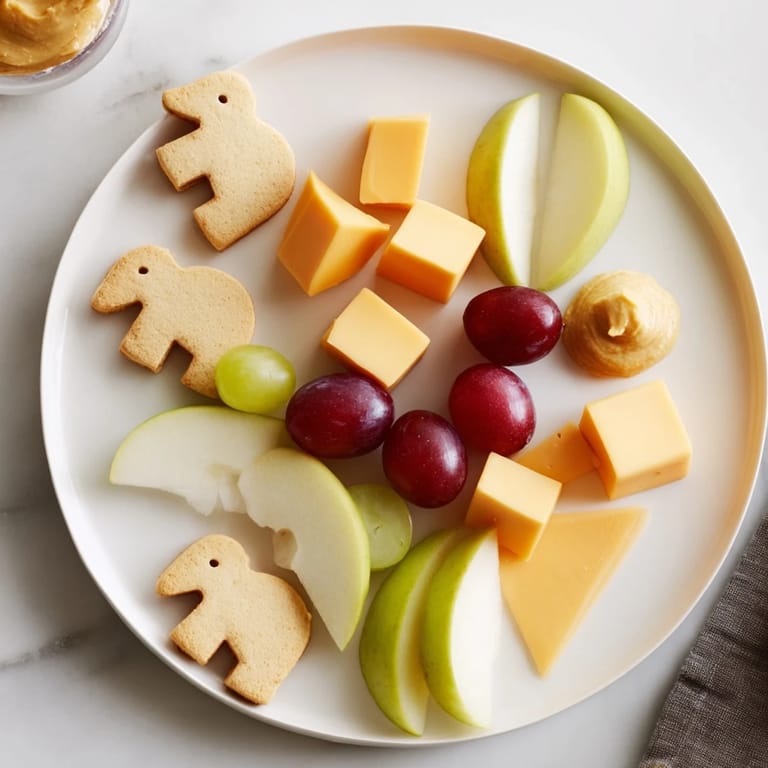 Get ready to enjoy this delightful Gentle Giant Elephant Cracker Board, arranged for effortless, enjoyable eating!