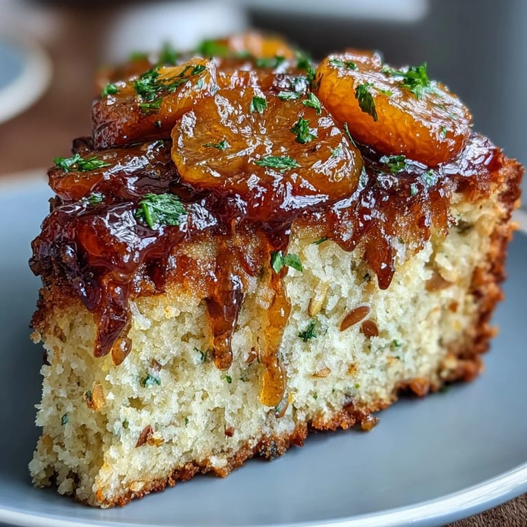 Fragrant almond cake with candied oranges, perfect for a naturally gluten-free dessert.  