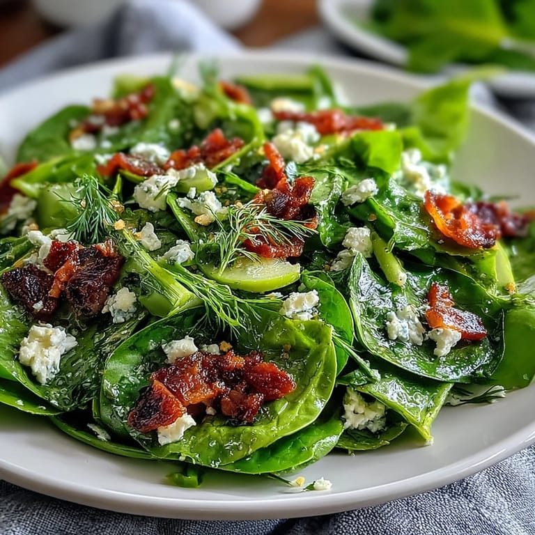 Refreshing lemon vinaigrette salad bursting with peppery radishes, fresh herbs, and creamy feta—ideal for a bright spring gathering.