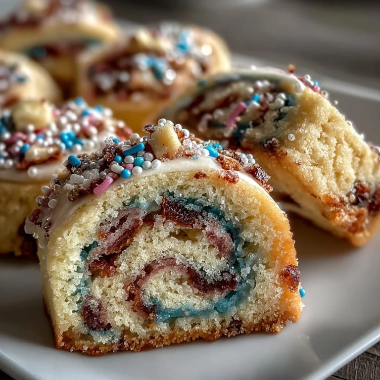 Colorful Cookie Run Kingdom-inspired cookies featuring pastel swirls and cheerful birthday-ready presentation.