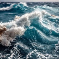 Pisces Cake Sheet Cake with Ocean Wave Piping features moist vanilla sponge and blue ombré buttercream for a stunning zodiac-inspired dessert.